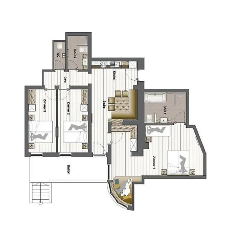 Hotel-appartement ゲルロス